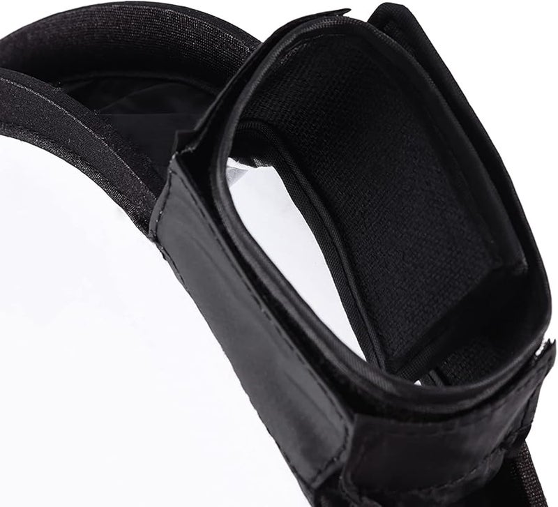 قابل للطي 30 سم محمول دائري صندوق إضاءة ناعم طبق تجميل فلاش سرعة منتشر الفيلم الفضي في الداخل - Image 3